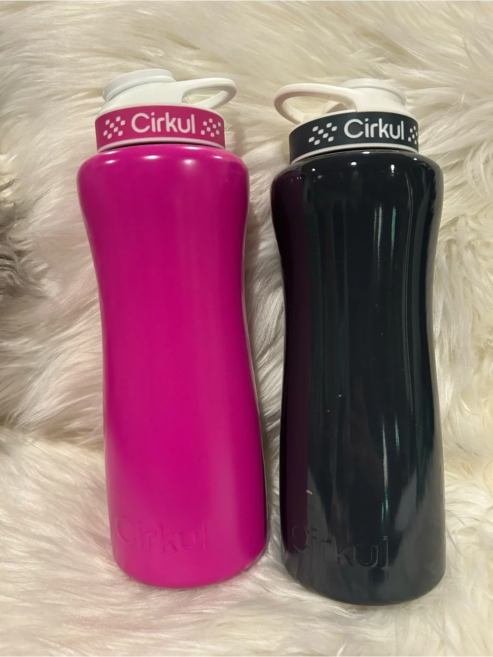 Cirkul Water Bottle Duo - Pink & Charcoal 32 oz. - Picture 2 of 5